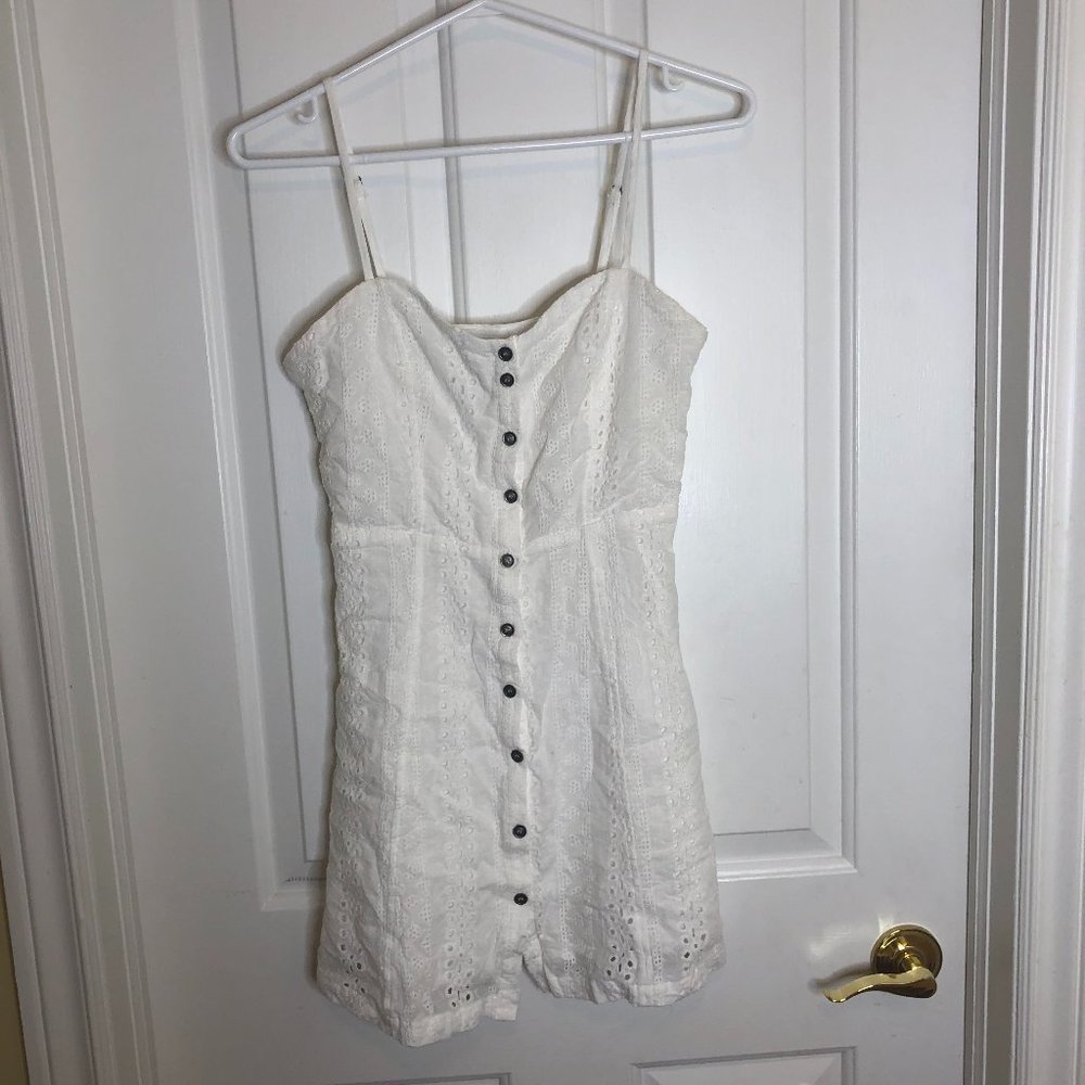 Boutique 1861 - Lush Eyelet Lace Mini Dress